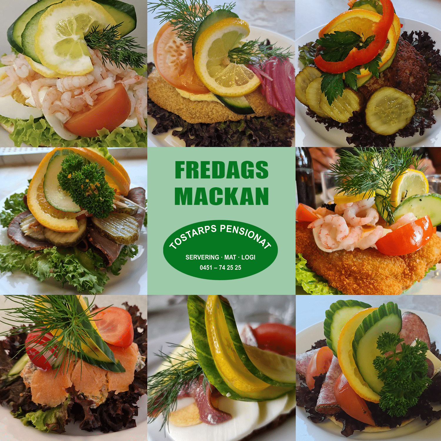 Fredagsmackan Tostarps Pensionat